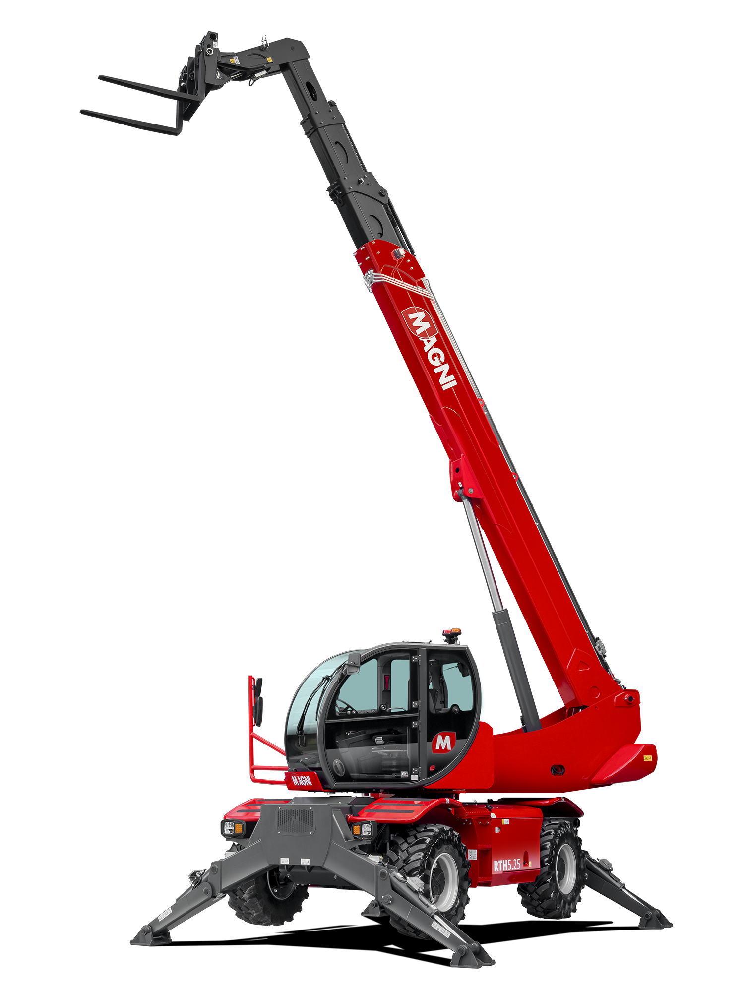 Location de chariot rotatif 75 Paris : Magni RTH 6.25