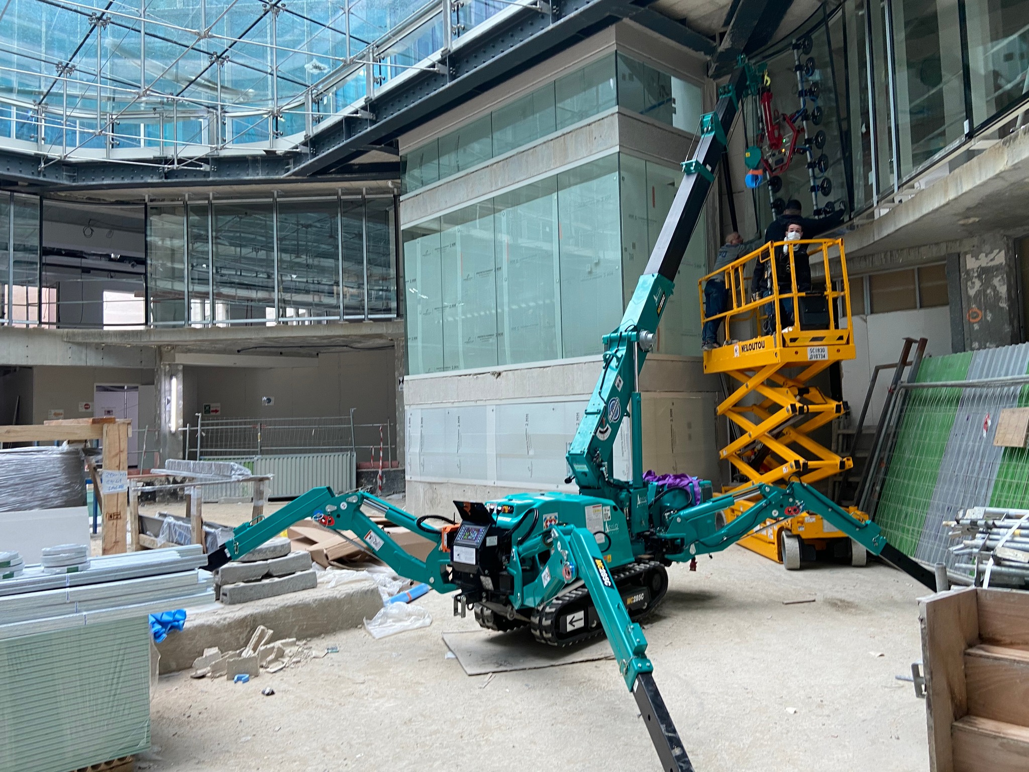 Location de grue araignée à Saint-Denis (93200)