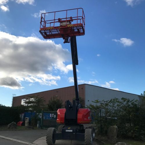 Location nacelle télescopique 28 mètres Sinoboom