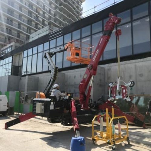 Location de grue araignée 77