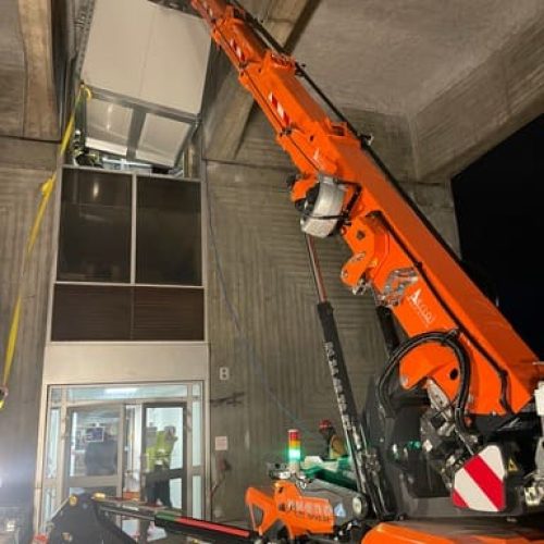 Location de grue araignée région parisienne