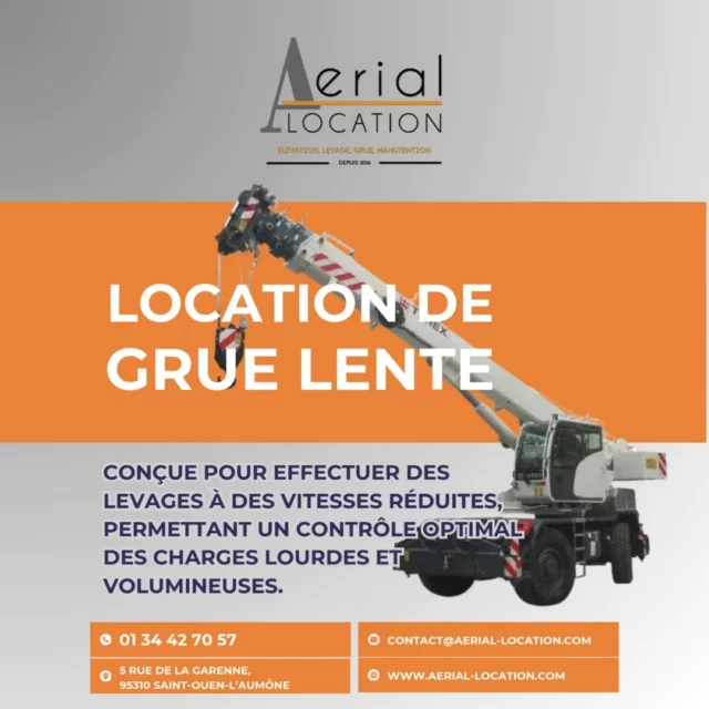 🎥 En pleine action : découvrez notre grue lente Terex.

Quand chaque millimètre compte, la vitesse n’est plus une priorité.

👉 Nos grues lentes sont conçues pour les levages les plus précis et les plus sensibles.
Grâce à leur stabilité et leur capacité de levage impressionnante (jusqu’à 35T), elles sont idéales pour :
🔧 l’industrie nucléaire
🔧 la construction lourde
🔧 les chantiers navals
🔧 le secteur de l’énergie

📍 Intervention en Île-de-France et région lyonnaise
📞 01 34 42 70 57
📧 aerial-location.com

🛠️ Précision, sécurité, performance : choisissez l’expertise Aerial pour vos manœuvres délicates.

#gruelente #levageprecis #locationgrue #grueindustrielle #chantierbtp #locationmateriel #btpfrance #levage #aeriallocation